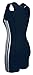 adidas 3 Side Stripes Wrestling Singlet (Navy/White, Women's XX-Large)