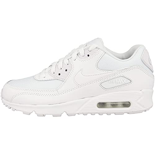 NIKE Men’s Air Max 90 Essential Sneakers, Blanco (White/White-White-White 111), 7 UK