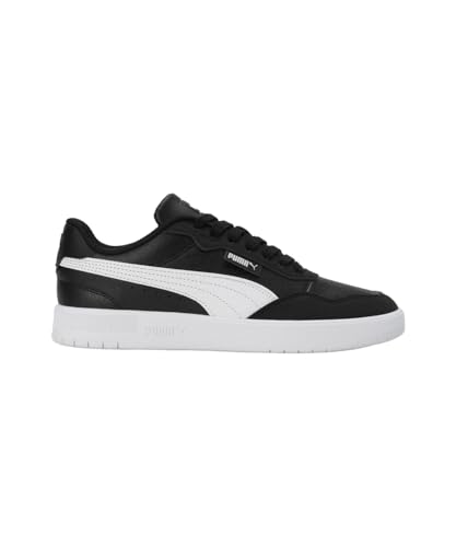 Image of Puma Herren Court Ultra Lite Sneaker, Puma Black Puma White Puma Silver, 46 EU