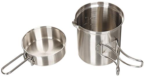 Fox Outdoor Cookware Stainless Steel Pot Pan