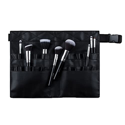 Goldwheat GDT-YD21AA01 Makeup Brush Belt Professional 26 Pockets With Artist Strap, Portable Foldable Cosmetic Pouch thumb #1