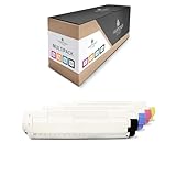 Produits compatibles pour les originaux suivants : 44059108 (Black / Noir), 44059107 (Bleu/Cyan), 44059106 (Rouge/Magenta), 44059105 (Jaune/Yellow)