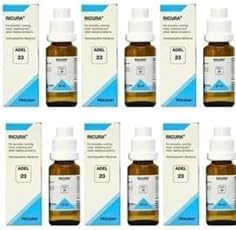 ADEL - 23 Single Homeopathic Remedies (Pack of 6) - by Healthcart_17