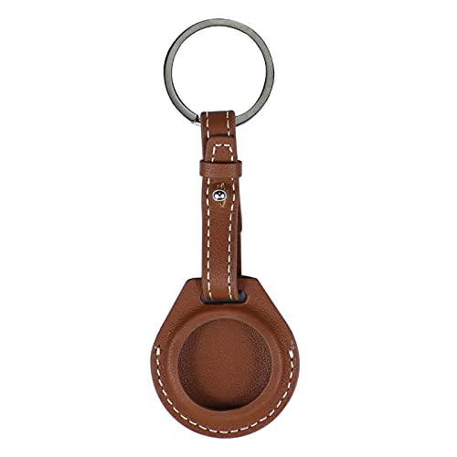ZhaoCo Custodia in Vera Pelle per AirTag, Cover