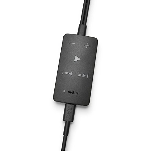 Beyerdynamic Impacto essential high-end cable DAC / headphone amplifier (suitable for beyerdynamic T 1 / T 5 p / Amiron home / Aventho wired, for Android), 23,1 x 5,8 x 14,2 cm, schwarz