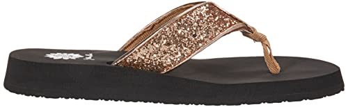 Yellow Box Women's Feliks Sandal, Rosegold, 8 M Us #TOP4
