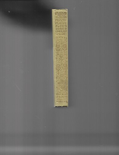 The Hippolytus of Euripides B0024CGR72 Book Cover