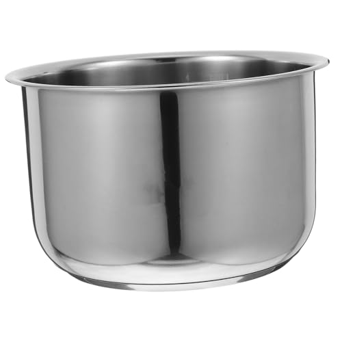 TOYANDONA Olla Interior de Arroz de Acero Inoxidable Recambio Grueso y Duradero para Olla Arrocera de para Cocina Multipropósito con Medición Integrada