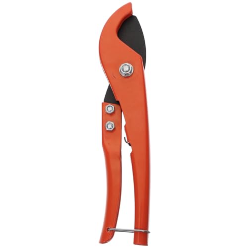 Gatuida tijeras de pipa herramienta para cortar tubos cortatubos cortador de conductos tubería cortador de reparación del hogar cortadores de mangueras cortador de pvc acero Orange