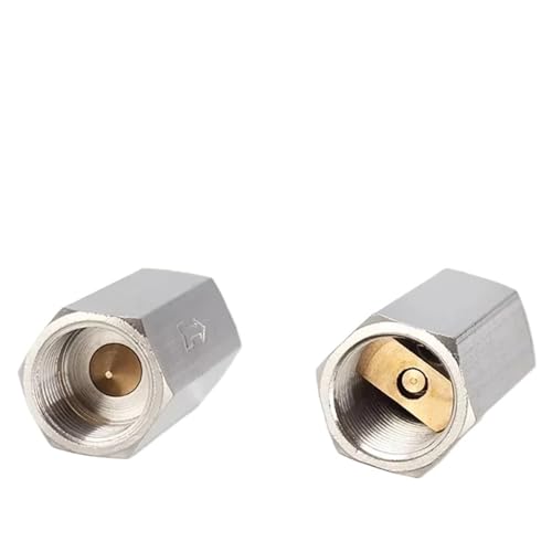 Válvula de antirretorno de latón SPV-4 de 4mm a 12mm para tubos de aire 5