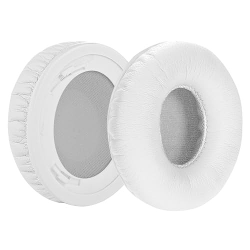 Almohadillas de repuesto Geekria compatibles con auriculares Beats Solo HD On-Ear, cojines de almohadilla para orejas, piezas de reparación (Blanco) miniatura 3