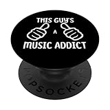 Photo Gallery funny this guy s a music addict music lover music popsockets popgrip intercambiabile Photo Gallery funny this guy s a music addict music lover music popsockets popgrip intercambiabile