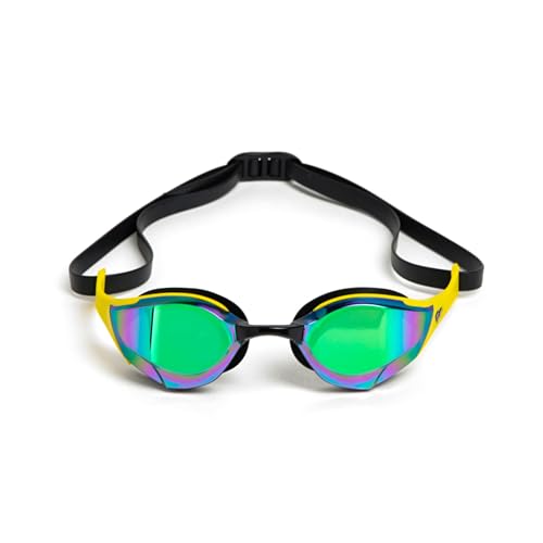 ARENA Unisex Cobra Edge Swipe Anti-Fog Racing Schwimmbrille für Männer und Frauen, verspiegelte Polycarbonatlinse – Ansicht 1