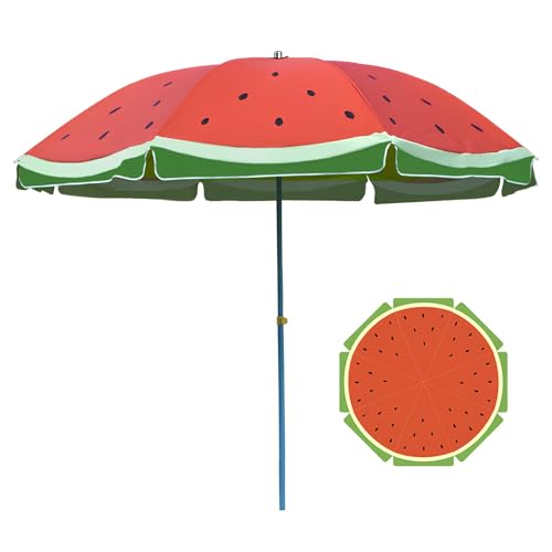 Sombrilla de terraza protección solar e impermeable de doble capa