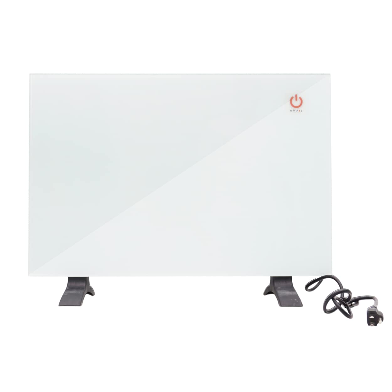 Amazon.com: Amaze-Heater CLASSIC Model Dual Convection Glass Panel Electric  Heater – 120V, 450/900 Watt (1534/3068 Btu/Hr) - Ideal for 250 to 350 Sq Ft  Room : Home u0026 Kitchen
