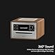 sonoro Elite Internetradio mit CD-Player (FM, DAB Plus, Podcasts, Spotify, Amazon Music, Deezer) Walnuss
