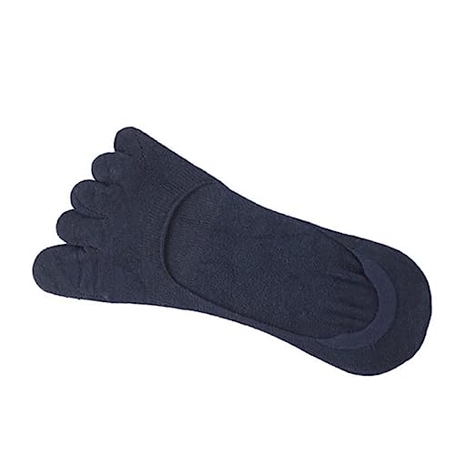 HAPINARY 5 Pares calcetines profundos calcetines de la tripulación para las mujeres cinco five fingers calcetines para mujer comodas calcetines mujer calcetines de algodon medias