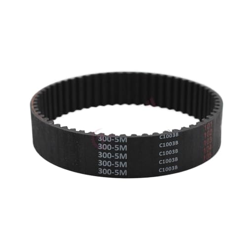 Courroie HTD 5M 615mm en caoutchouc à boucle fermée pour transmission synchrone