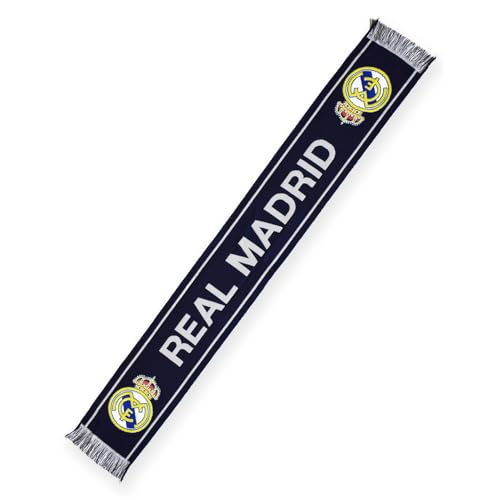 Real Madrid - Bufanda Telar Nº 46 - Licencia Oficial - 140 x 20