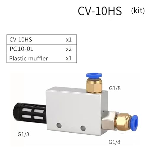 Vanne de régulation négative CV-10 pour stopper les pertes de pression pneumatique - 3