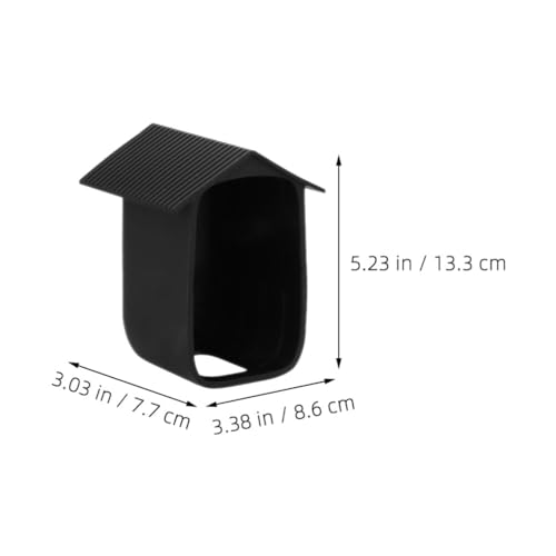 Funda protección cámara seguridad impermeable con visera parasol activa 5
