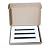 BESTS AC Celling Air Vent Cover - Decorative White Vent Cover, Floor Register Aria Vent, Standard Linear Slot Diffuser - Register Grille for Ceiling, Walls & Floors (10x6in)