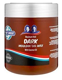 Stylin Dredz Dark Mouldin' Gel Wax Coconut Oil 500 ml