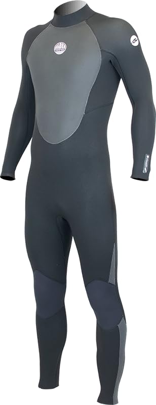 Alder Stealth Men's 5/4/3mm Back Zip Full Length Wetsuit (XL)