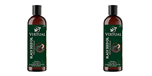 Image of VIRTUAL Pure Essential Oil For Stronger Hair, Body Skin Care, Moisturizing Dry Skin, Eyelash & Nails Cold Pressed Oil With No Mineral & Silicones