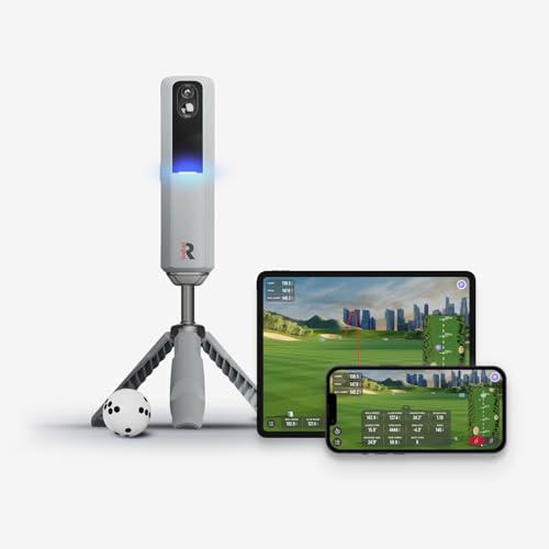 Rapsodo - MLM2PRO Golf Launch Monitor, Simulators for Home & Training, Mobile Launch Monitor for Golf Swing Analysis, Measures Spin Rate & Axis, Tracker & Swing Analyzer, Indoor Outdoor Use
