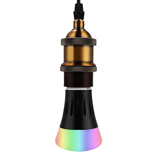 MXK-Lampe Lustre LED WiFi Lustre Intelligent WiFi 7W 6500K RGBW Compatible Alexa Google Home Commande Vocale Bar Comptoir Bar