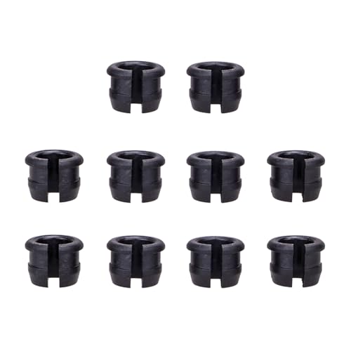 10pack Plastics Bike Valves Converter Portables Inner Tubes Adapter Rubber for Enhancing Cycling Experiences