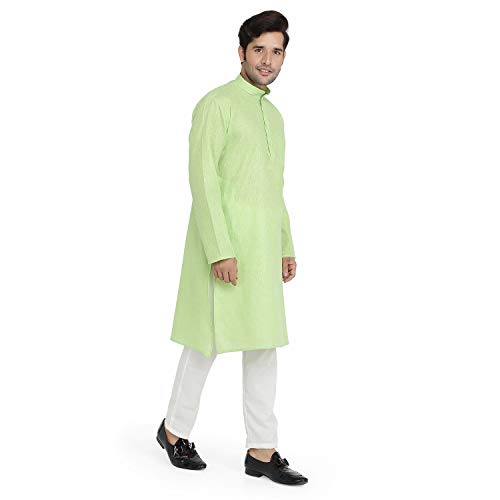 Image of Royal Kurta Mens Cotton Kurta Pyjama Set