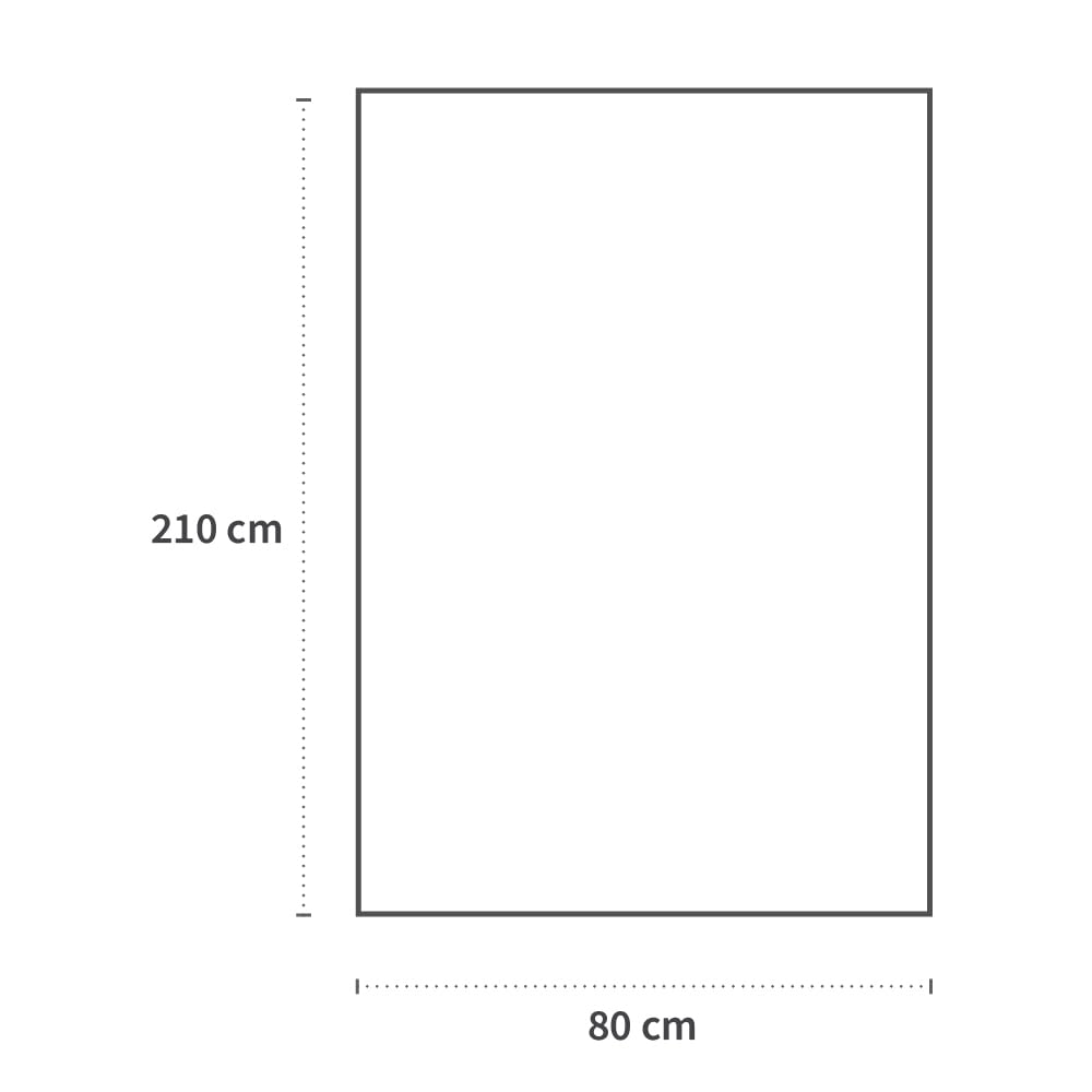 100 Stück Hygostar Tragenschutzlaken, 39 Fäden | Papier/PE/PES, weiß, L: 210cm, B: 80cm, Karton, Tragenschutzlaken, Einweg Bettlaken, Einmallaken