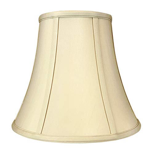 Image of Royal Designs, Inc. BSO-704-14BG-2 True Bell Basic Lamp Shade, 7 x 14 x 11.5, Beige, 2-Pack