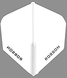 PerfectDarts 1 x Set Robson Dart Flights Standard White