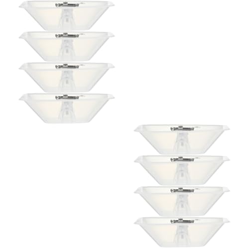 jojofuny 2 Series Recibidor De Aceite Colector De Aceite De Campana Extractora Contenedor De e Usado De Campana Extractora Colador Taza De e De 4 Piezas