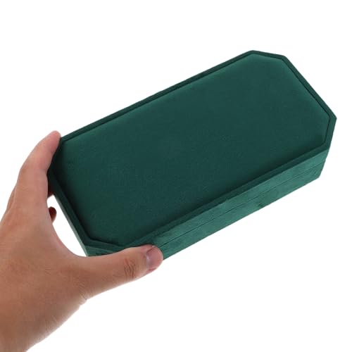 Étui vert de rangement pour bijoux : le cadeau idéal pour bagues
