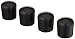 Produktbild SECOTEC Fußkappen für Rundrohre aussen 18 mm schwarz SB-4