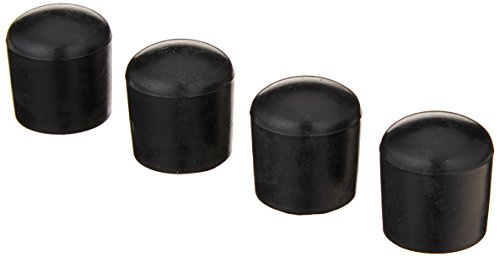 Preisvergleich Produktbild SECOTEC Fußkappen für Rundrohre aussen 18 mm schwarz SB-4