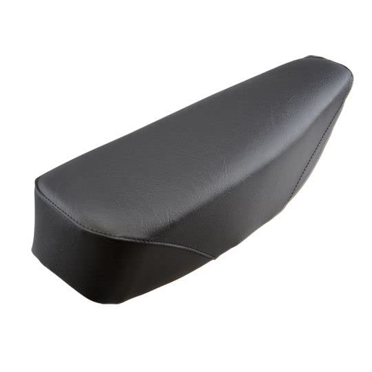 Selle cyclo biplace noire avec support de fixation pour cyclo MBK