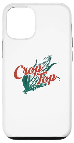 Carcasa para iPhone 15 Crop Top: Divertido diseño de maíz agrícola