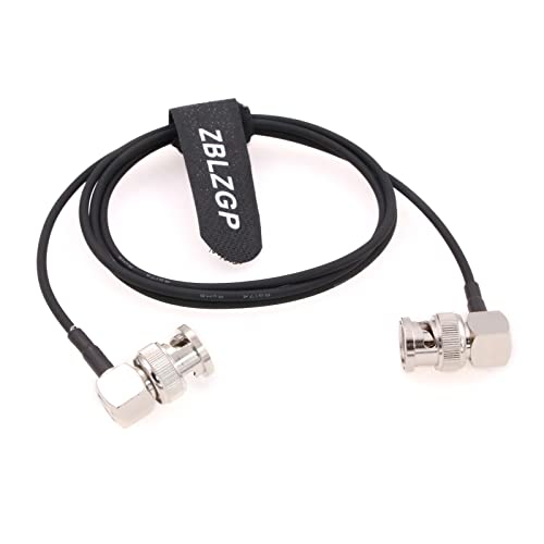 BNC-Videokabel, Rechtwinklig – 30 Cm, 75 Ohm, 4K-fähig, Für Kameras & Monitore