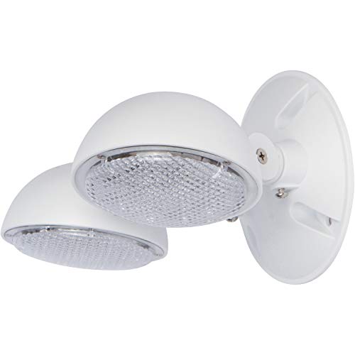 Image of Morris Products 73127 Remote Emergency Light Head 2 3.6V LED Lamps Weatherproof,White