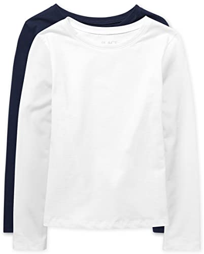 Image of The Children's Place Girls Basic Long Sleeve Layering Tees