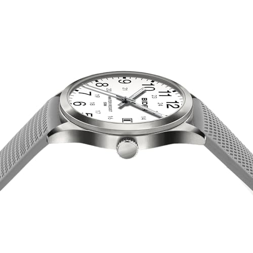 Image of LN LENQIN Mens Watches Analog Quartz Sports Unisex 30M Waterproof Nurse Watch for Men Women Medical Professionals Military Time with Second Hand Glowing Easy to Read Dial