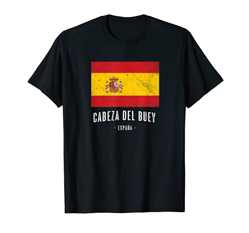 Cabeza del Buey España | Souvenir - Ciudad - Bandera - Camiseta