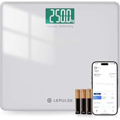 Lepulse Smart Weighing Scales with App Cover