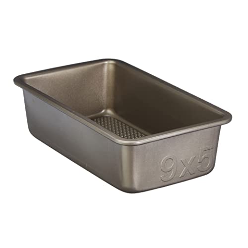 Goodcook-Aluminized-Steel-Diamond-Infused-Non-Stick-Coated-Textured-Bakeware-Loaf-Pan-champagne-pewter Goodcook Aluminized Steel Diamond Infused Non Stick Coated Textured Bakeware Loaf Pan champagne pewter