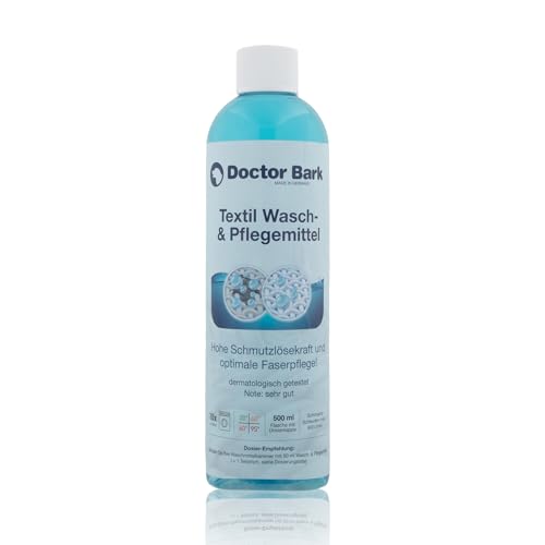 Doctor Bark Waschmittel, geruchloses Wasch- und Pflegemittel 500 ml